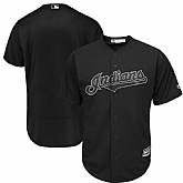 Indians Blank Black 2019 Players' Weekend Authentic Player Jersey Dzhi,baseball caps,new era cap wholesale,wholesale hats